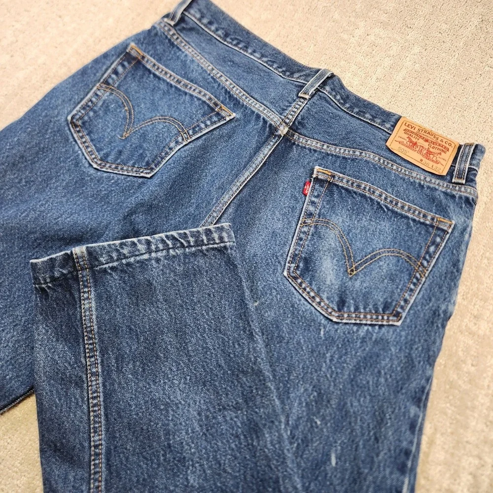 Vintage Levis‎ 505 Jeans Men 36x30 *READ Straight Leg Regular Fit